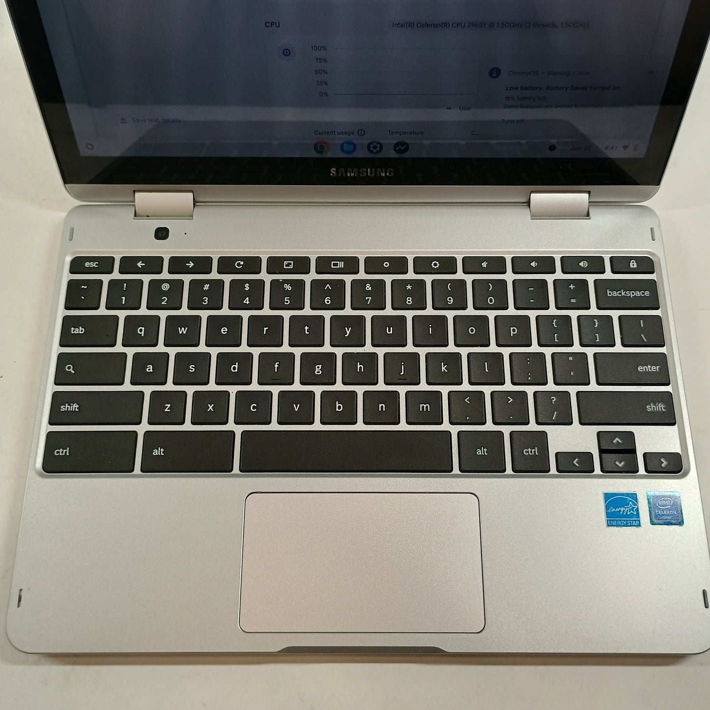 Samsung Galaxy Chromebook Plus 12.2" Celeron 3965Y 1.5GHz 4GB RAM 64GB SSD